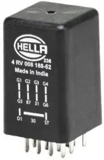 Блок керування, час розжарювання HELLA 4RV008188521