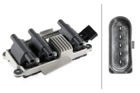Котушка запалювання Audi A4/A6/VW Passat 2.4/2.8 96-05 HELLA 5DA 358 057-291