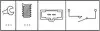 Фото AUDI A2, A3, TT SEAT ALHAMBRA, AROSA, LEON, TOLEDO I, TOLEDO II SKODA OCTAVIA I VW BORA, BORA I, GOLF III, GOLF IV, LUPO I, NEW BEETLE, PASSAT B3/B4, POLO, POLO III, POLO IV 10.93-12.10 HELLA (6DD008622701) зображення 2