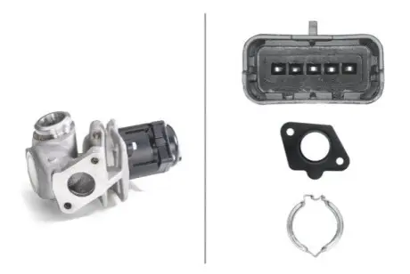 Клапан EGR CITROEN C1, C2, C2 ENTERPRISE, C3 I, C3 II, C3 PLURIEL, NEMO FORD FIESTA V, FIESTA VI, FOCUS II, FUSION PEUGEOT 1007, 107, 206, 206+, 207, BIPPER, BIPPER TEPEE 1.3D-1.6D 09.01 HELLA 6NU010171111 Купити в Україні