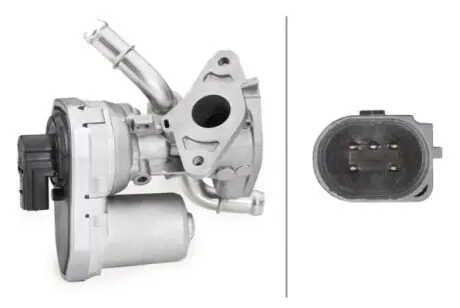 Клапан EGR FIAT CROMA, DUCATO FORD TRANSIT, TRANSIT TOURNEO PEUGEOT BOXER 1.9D-3.2D 06.05 HELLA 6NU010171271 Купити в Україні
