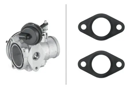 Клапан EGR AUDI A2, A3, A4 B6 SEAT AROSA, CORDOBA, IBIZA III, LEON, TOLEDO II SKODA FABIA I, FABIA I PRAKTIK, OCTAVIA I VW BORA, BORA I, CADDY II, GOLF IV, GOLF V, LUPO I 1.2D-1.9D 08.96-12.10 HELLA 6NU010171311