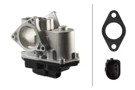 Клапан EGR AUDI A3, A4 ALLROAD B8, A4 B8, A5, A6 C6, Q5, TT SEAT ALTEA, ALTEA XL, EXEO, EXEO ST, LEON, TOLEDO III SKODA OCTAVIA II, SUPERB II, YETI VW BEETLE, EOS, GOLF PLUS V 2.0D 05.03-07.18 HELLA 6NU010171801