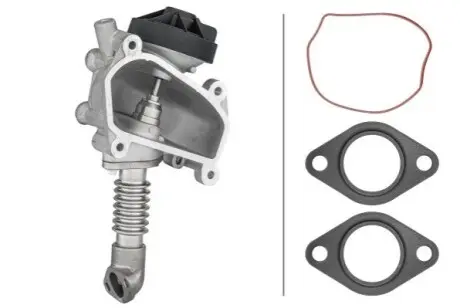 Клапан EGR MERCEDES SPRINTER 2-T (B901, B902), SPRINTER 3-T (B903), SPRINTER 4-T (B904), V (638/2), VITO (W638) 2.1D/2.2D 02.99-05.06 HELLA 6NU014864641
