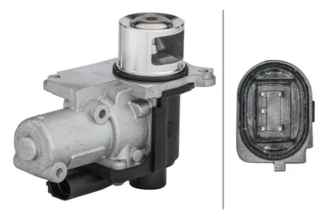 Клапан EGR AUDI A3, Q7 SEAT ALTEA, ALTEA XL, CORDOBA, IBIZA III, IBIZA IV, IBIZA IV SC, LEON, TOLEDO III SKODA FABIA II, OCTAVIA II, ROOMSTER, ROOMSTER PRAKTIK, SUPERB II 1.4D-4.0D 10.01 HELLA 6NU014864721