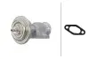 Фото Клапан EGR MERCEDES C (W202), C T-MODEL (S202), E (VF210), E (W210), E T-MODEL (S210), G (W461), SPRINTER 2-T (B901, B902), SPRINTER 3-T (B903), SPRINTER 4-T (B904), V (638/2) 2.0D-4.3D 03.93 HELLA (6NU014865461) зображення 1