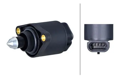 Позиціонер холостого ходу (4 pin) CITROEN BERLINGO, SAXO, XANTIA, XSARA PEUGEOT 106 II, 206, 306, PARTNER, PARTNER ORIGIN 1.4/1.4CNG/1.8 04.93-12.15 HELLA 6NW358192081 Купити в Україні