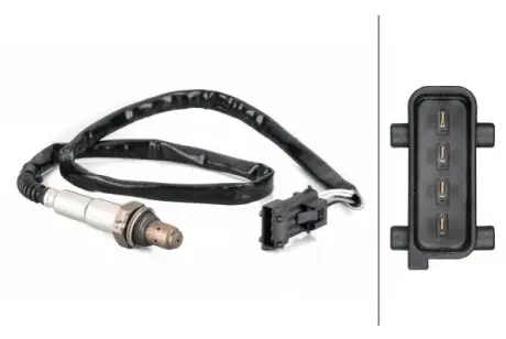 Лямбда-зонд (кількість дротів 4, 750мм) VOLVO S60 I, S80 I, V70 II, XC70 I SAAB 9-3, 9-5 2.0-2.5 09.97-04.10 HELLA 6PA 358 103-161 Купити в Україні