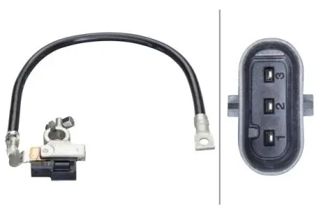 Датчик, управління акумулятором BMW 6 (E63), 6 (E64) 3.0-5.0 09.03-08.10 HELLA 6PK 010 562-941 Купити в Україні