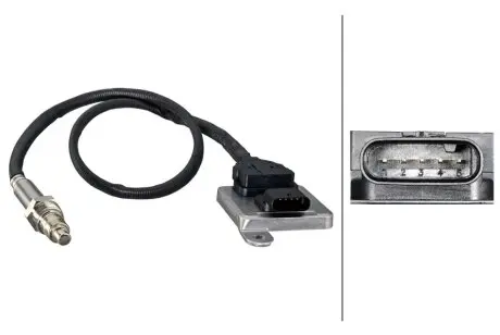 Датчик NOx MERCEDES C T-MODEL (S205), C (W205), E (A207), E (C207), E T-MODEL (S212), E (W212), GL (X164), GL (X166), GLE (W166), GLS (X166), M (W164), M (W166), R (W251 1.6D-3.0D 07.05-04.19 HELLA 6PN358307191 Купити в Україні
