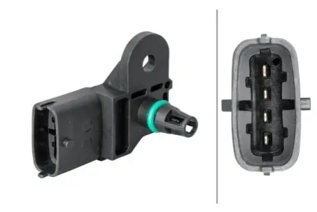 Датчик, тиск наддування HELLA 6PP009400951 Купити в Україні