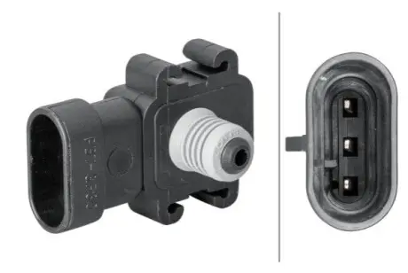 Датчик, тиск наддування HELLA 6PP 358 152-001 Купить в Украине