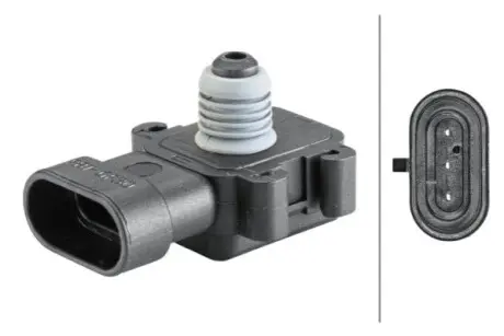 Датчик тиску у впускному колекторі (3 pin) VOLVO S40 I, V40 NISSAN PRIMASTAR OPEL VIVARO A RENAULT AVANTIME, ESPACE III, ESPACE IV, LAGUNA II, SCENIC I, TRAFIC II, VEL SATIS 1.9D-2.5D 09.99 HELLA 6PP 358 152-131 Купити в Україні