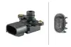 Фото Датчик тиску у впускному колекторі (3 pin) CHRYSLER 300C, ASPEN, GRAND VOYAGER V, SEBRING, VOYAGER IV, VOYAGER V DODGE JOURNEY, NITRO JEEP CHEROKEE, COMMANDER, GRAND CHEROKEE 2.4-6.1 02.00 HELLA (6PP 358 152-241) зображення 1