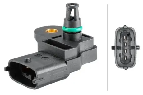 Датчик, тиск наддування HELLA 6PP 358 152-321 Купити в Україні