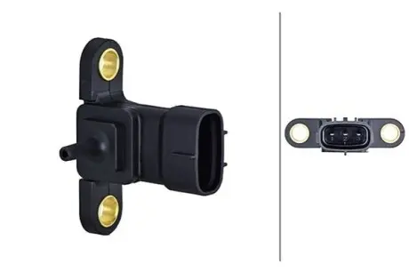 Датчик тиску у впускному колекторі (3 pin) TOYOTA AURIS, AVENSIS, COROLLA, COROLLA VERSO, DYNA, HIACE IV, HILUX VII, HILUX VIII, IQ, LAND CRUISER, LAND CRUISER 200 1.4D-4.5D 09.02 HELLA 6PP358152481 Купити в Україні