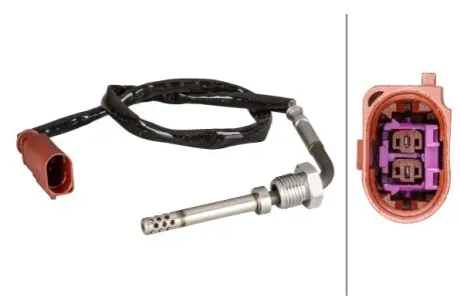 Датчик температури вихлопних газів (перед DPF) AUDI A1 SEAT IBIZA IV, IBIZA IV SC, IBIZA IV ST, TOLEDO IV SKODA FABIA II, FABIA II PRAKTIK, RAPID, ROOMSTER, ROOMSTER PRAKTIK 1.2D/1.6D 05.09-12.19 HELLA 6PT010376171 Купити в Україні