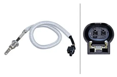 Фото 1 — Датчик, температура відпрацьованих газів HELLA (6PT010376441) Фото Датчик, температура відпрацьованих газів HELLA (6PT010376441) зображення 1