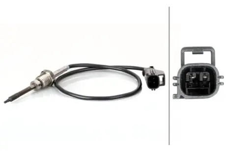 Датчик температури вихлопних газів (після DPF) VOLVO S60 I, V70 II, XC70 I, XC90 I 2.4D 01.01-12.14 HELLA 6PT014494451 Купити в Україні