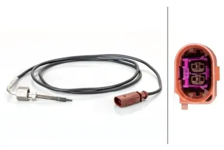 Датчик, температура відпрацьованих газів HELLA 6PT 014 494-551