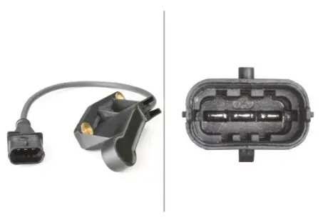 Датчик положения коленвала HELLA 6PU009121041 Купить в Украине