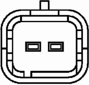 Датчик коленчатого вала HELLA 6PU009163431