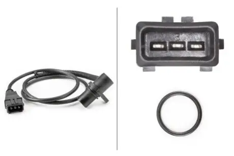 Датчик коленвала Opel Astra F, Calibra A, Omega B, Vectra B HELLA 6PU009163831