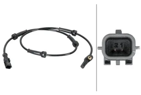 Датчик ABS HELLA 6PU012806631 Купити в Україні