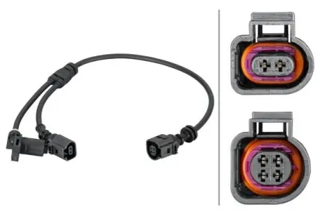 Датчик ABS HELLA 6PU012806661 Купити в Україні