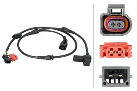 Датчик ABS HELLA 6PU012806841 Купить в Украине