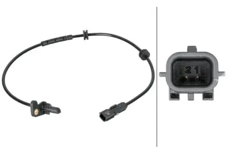 RENAULT датчик ABS задн..Captur, Clio IV 12- HELLA 6PU 012 806-881