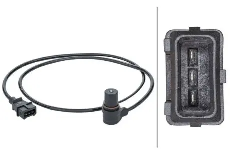 Датчик положення колінчастого вала OPEL ASCONA C, ASTRA F, CALIBRA A, FRONTERA A, FRONTERA A SPORT, KADETT E, OMEGA A, VECTRA A, VECTRA B SAAB 900 II, 9000, 9-3 1.6-2.3 09.86-08.03 HELLA 6PU013122921 Купити в Україні