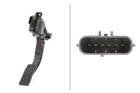 Датчик, положення педалі ходу HELLA 6PV 009 505-701 Купити в Україні