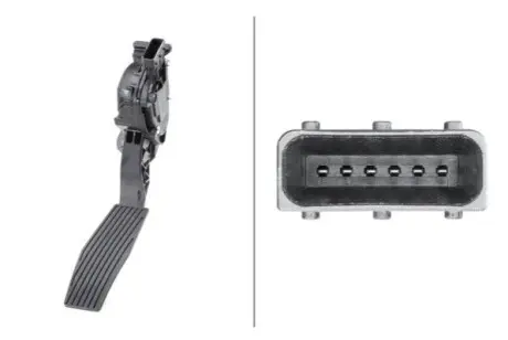 Педаль газу CADILLAC ELR CHEVROLET CRUZE, VOLT OPEL AMPERA, ASTRA J, ASTRA J GTC, CASCADA 1.3D-2.0D 05.09 HELLA 6PV 009 765-711 Купити в Україні
