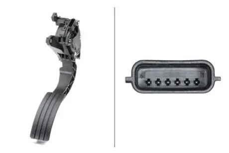 Педаль газу RENAULT CAPTUR I, CLIO IV 0.9-1.6 11.12-08.21 HELLA 6PV009978731