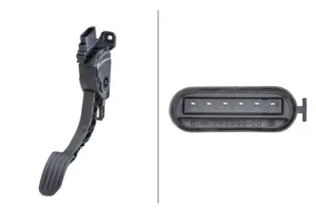 Педаль газу VOLVO S60 II, S80 II, V60 I, V70 III, XC60 I, XC70 II 1.5-4.4 03.06-12.18 HELLA 6PV 010 834-811