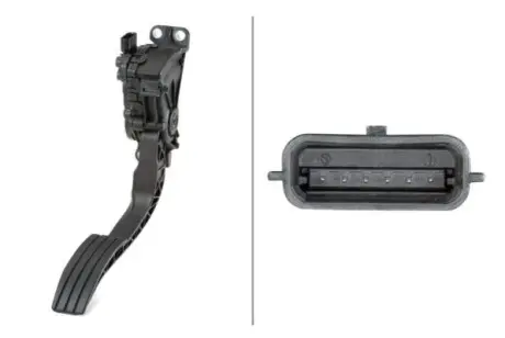 Педаль газу RENAULT TWINGO II, WIND 1.2/1.5D/1.6 03.07-09.14 HELLA 6PV 010 946-201