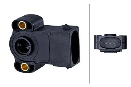 Датчик положення дросельної заслінки FORD ESCORT VI, FIESTA, FIESTA IV, KA, PUMA 1.25-1.8 01.95-11.08 HELLA 6PX008476761