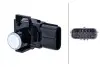 Датчик, паркувальний датчик HELLA (6PX358270151) зображення 1
