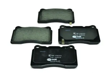 Колодки гальмівні (передні) Honda Civic 12-/Mitsubishi Lancer 95-15/Subaru Impreza 99-13 (Brembo) HELLA 8DB355006601