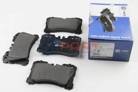 Колодки гальмівні (передні) Lexus LS 06 HELLA 8DB 355 006-661 Купити в Україні