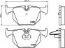 Фото Колодки гальмівні (задні) BMW 3 (E46)/5 (E39)/7 (E38)/X3 (E83)/X5 (E53) 94 HELLA (8DB355006-691) зображення 1