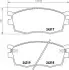 Колодки гальмівні (передні) Kia Rio II 05-/Hyundai i20 08-15/Accent 05-10 8DB 355 006-951