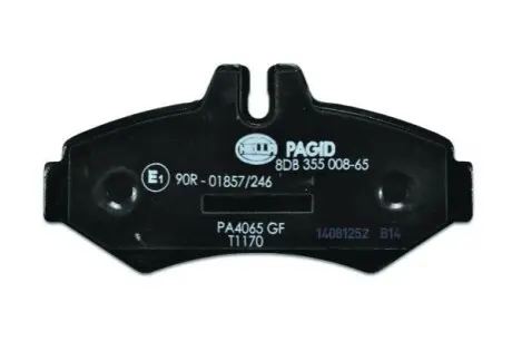 Колодки гальмівні (задні) MB Sprinter 208-316 96- (Bosch) HELLA 8DB355008651