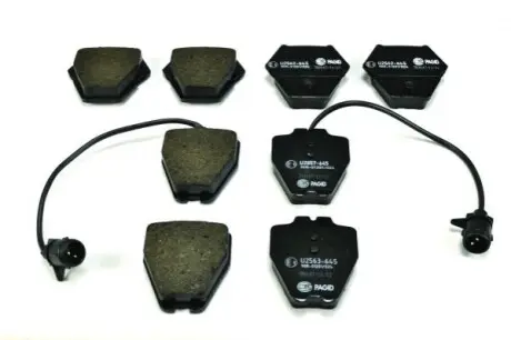 Колодки гальмівні (передні) Audi 100/A6/A8 91-02 (з датчиком) HELLA 8DB355008791