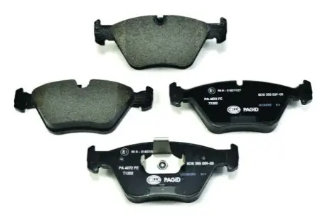 Колодки гальмівні (передні) BMW 3 (E46) 99-07/X3 (E83) 03-11/Z4 (E85/E86) 06-08 (Ate) HELLA 8DB355009001