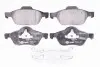 Тормозные колодки пер. Renault Laguna 01- (ATE) (156,3x68,8x18) HELLA (8DB355009-091) изображение 1