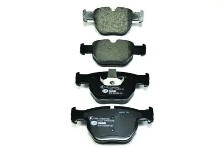 Тормозные колодки, дисковый тормоз.) HELLA 8DB355009301