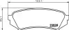 Колодки гальмівні (задні) Toyota Land Cruiser 100 98-07/Lexus LX II 98-08 HELLA (8DB355009391) зображення 1