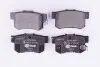 Колодки гальмівні (задні) Honda Accord IV-VII 90-08/Civic VI-VIII 97-/CR-V II 01-07/FR-V 04 HELLA (8DB355009581) зображення 1